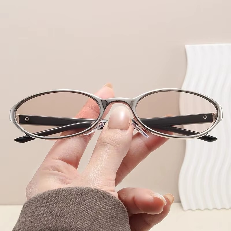 Retro Oval Design Sunglasses W - Designer Sunglasses ulasan dan harga
