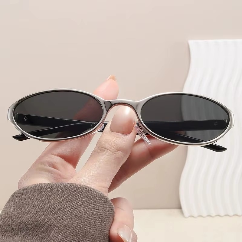 Retro Oval Design Sunglasses W - Designer Sunglasses ulasan dan harga