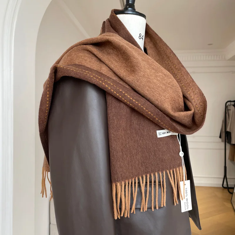 High Quality Australia100% Pur - Cashmere Scarf ulasan dan harga