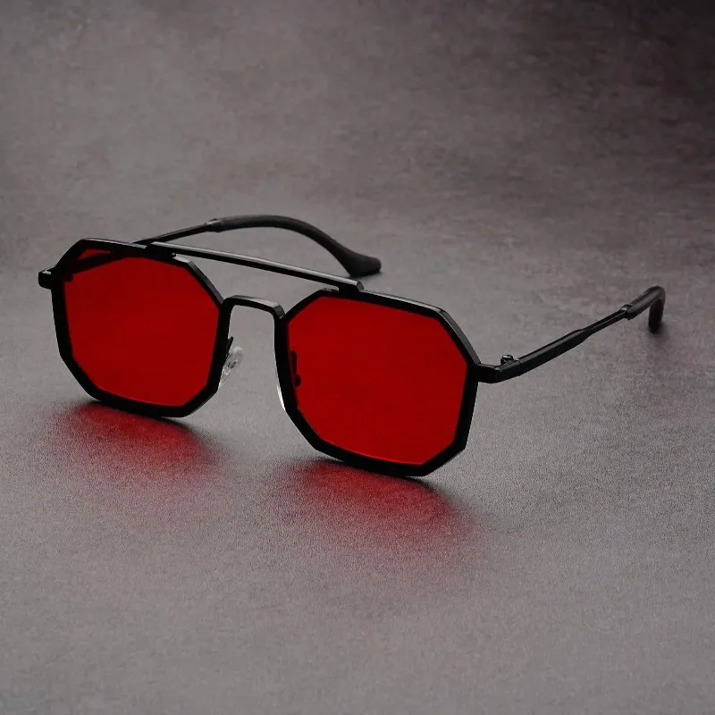 New Double Beam Metal Eyeglass - Sunglasses Uv400 ulasan dan harga