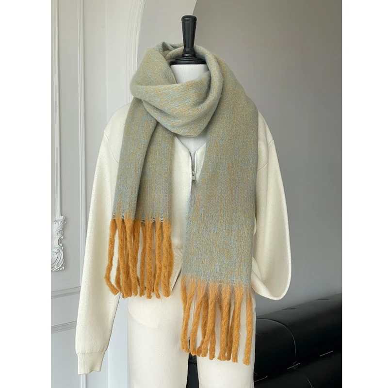 New Fashion Mohair Scarf Women - Cashmere Scarf ulasan dan harga