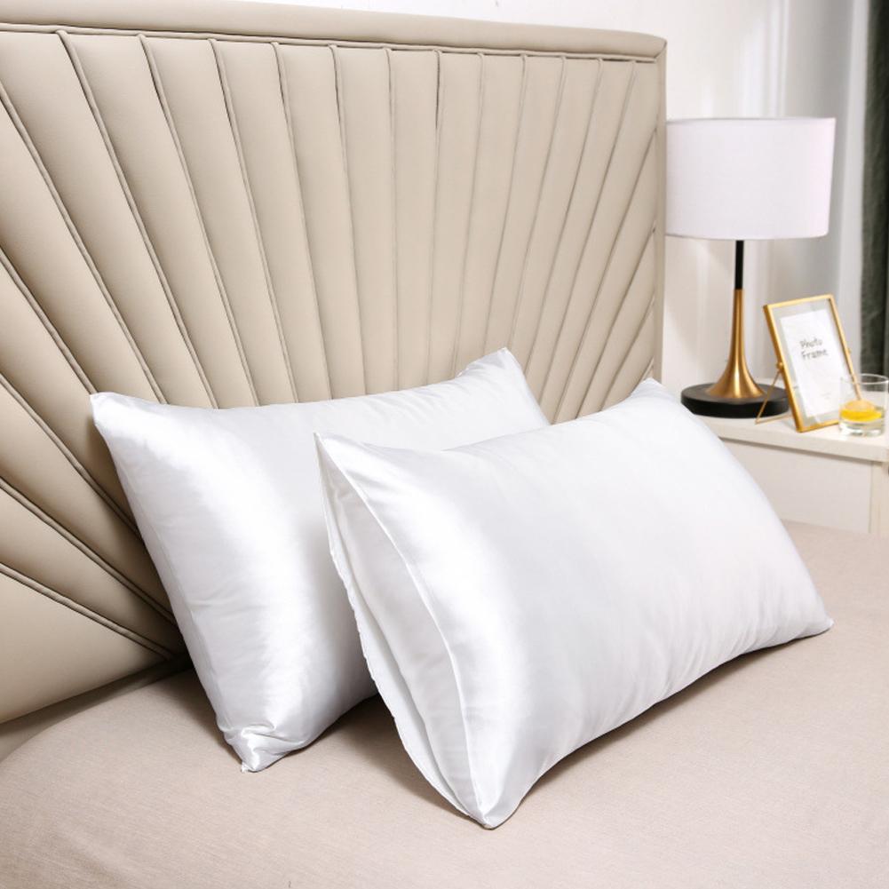 Luxury Satin Pillow Case For H - Silk Pillowcase ulasan dan harga