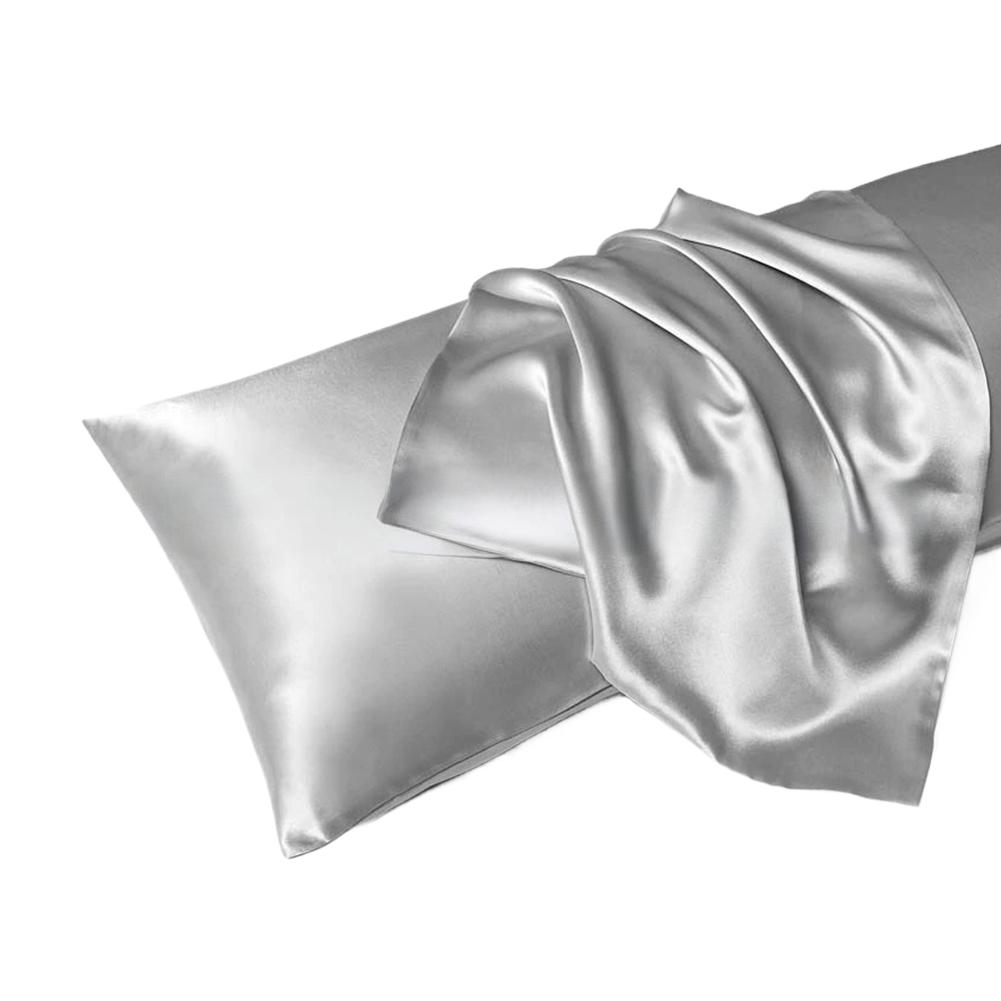 Luxury Satin Pillow Case For H - Silk Pillowcase ulasan dan harga