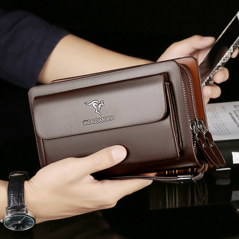 Fashion Men's Wallets Brand La - Leather Wallet Men ulasan dan harga