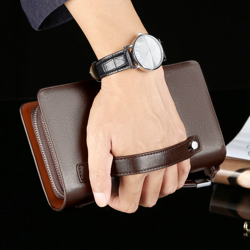 Fashion Men's Wallets Brand La - Leather Wallet Men ulasan dan harga