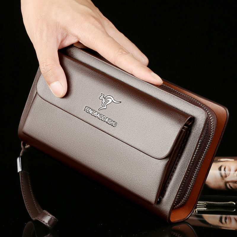 Fashion Men's Wallets Brand La - Leather Wallet Men ulasan dan harga