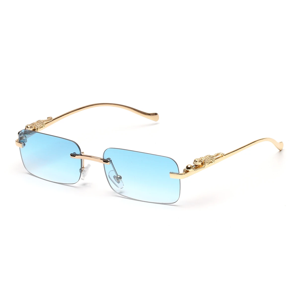 Rimless Sunglasses UV400 Fashi - Designer Sunglasses ulasan dan harga