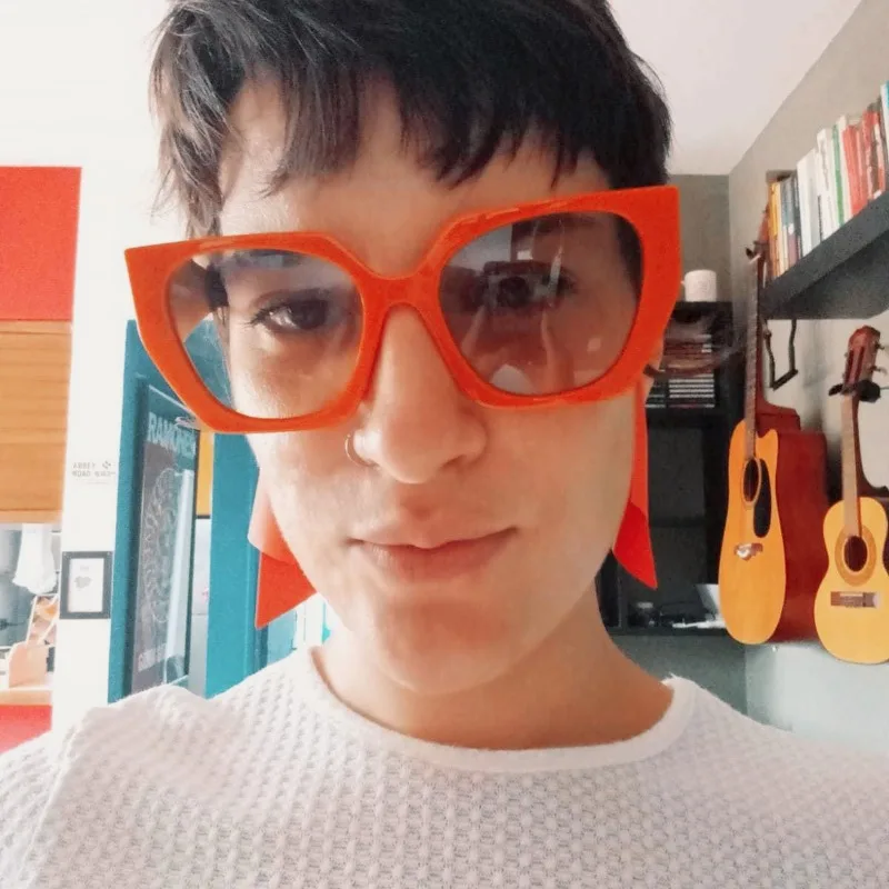 New Oversize Square Sunglasses - Sunglasses Uv400 ulasan dan harga