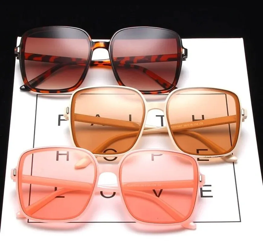 Vintage Oversized Square Sungl - Designer Sunglasses ulasan dan harga