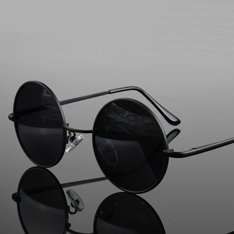 Retro Vintage Round Sunglasses - Sunglasses Uv400 ulasan dan harga
