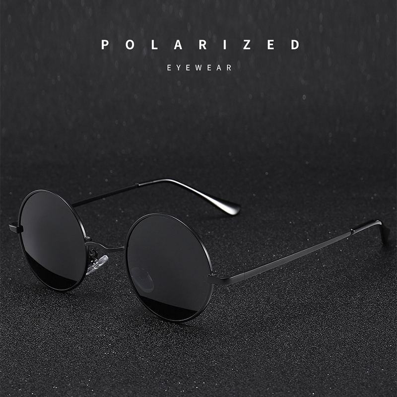Retro Vintage Round Sunglasses - Sunglasses Uv400 ulasan dan harga