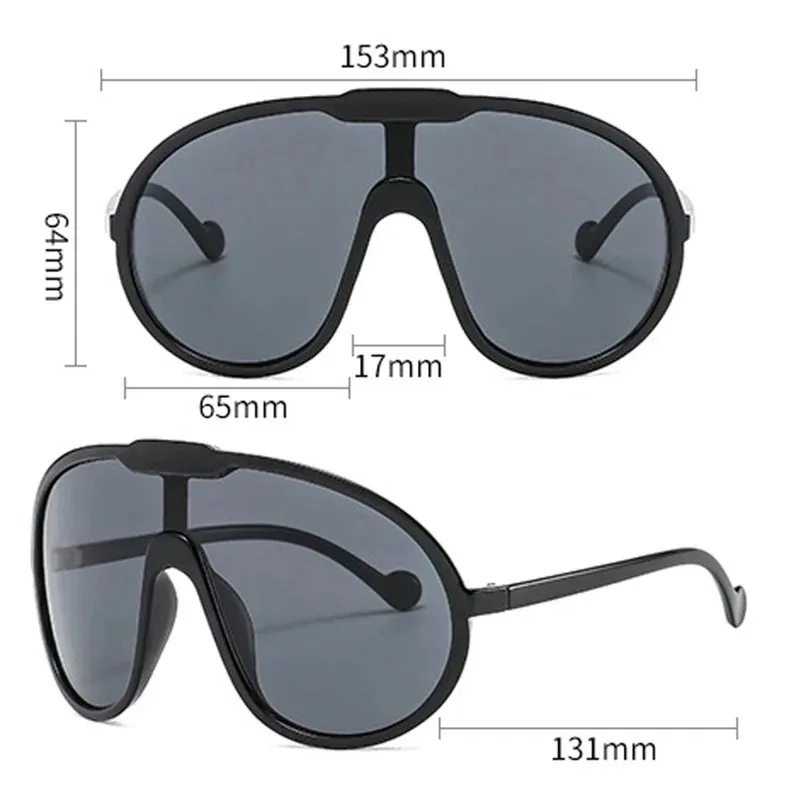 New Integrated Conjoined Sungl - Sunglasses Uv400 ulasan dan harga